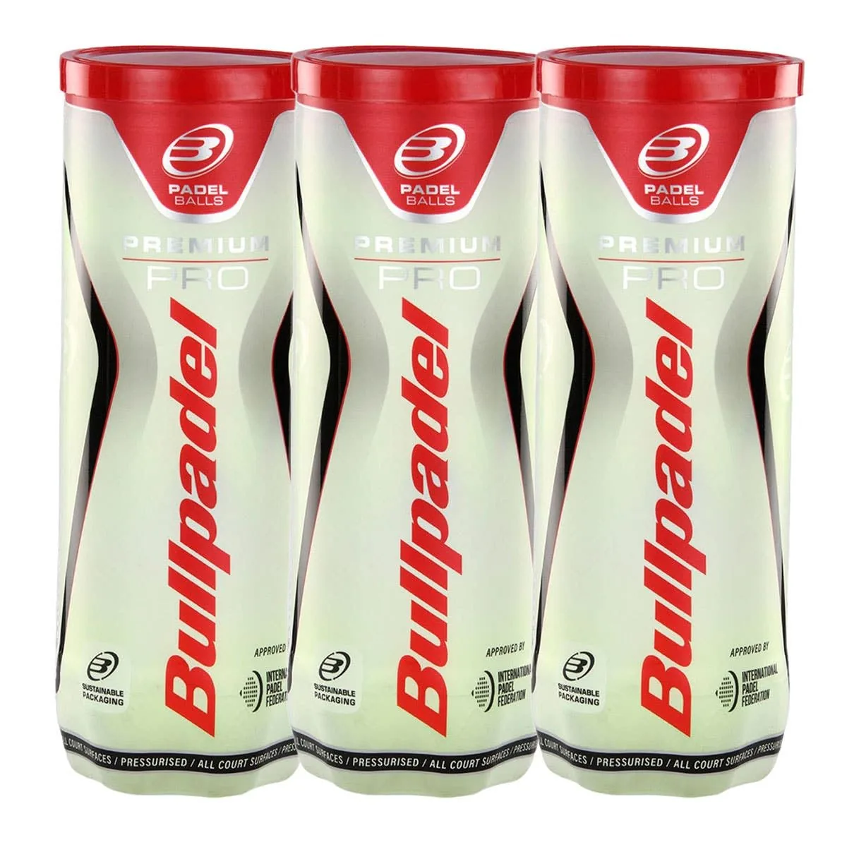 Bullpadel Tripack Premium Pro